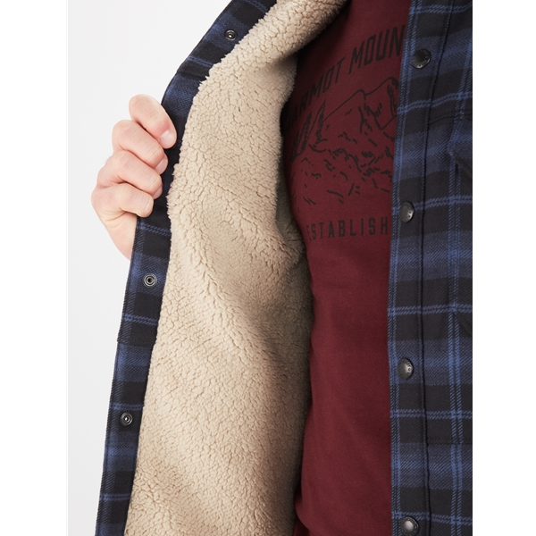 Marmot Ridgefield Heavyweight Sherpa Lined Flannel 13 Marmot Ridgefield Heavyweight Sherpa Lined Flannel - Image 13