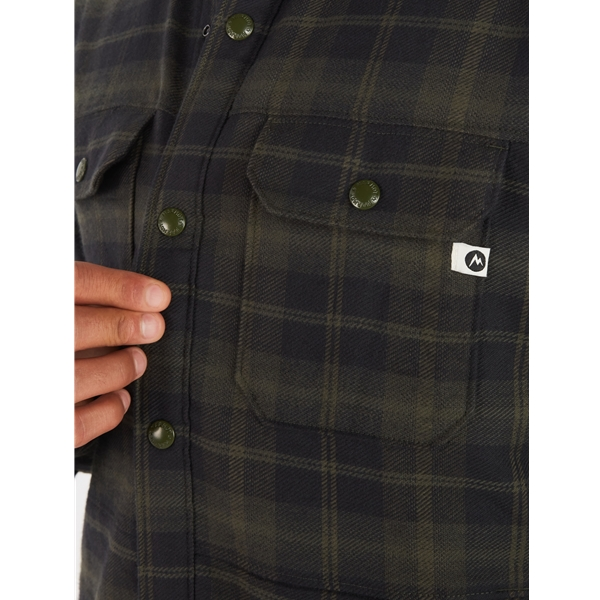Marmot Ridgefield Heavyweight Sherpa Lined Flannel 7 Marmot Ridgefield Heavyweight Sherpa Lined Flannel - Image 7