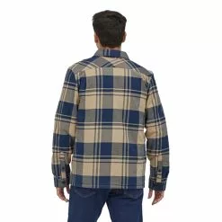 Patagonia M's Insulated Organic Cotton MW Fjord Flannel Shirt -pyöräkauppa 76020 3 liveoakoartan