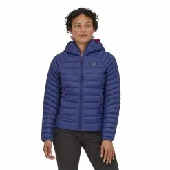 Patagonia W's Down Sweater Hoody -pyöräkauppa 76026 2 soundblue