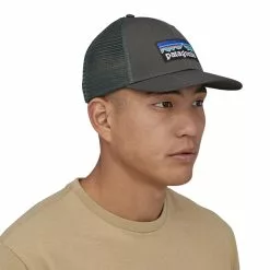 Patagonia P-6 Logo Lopro Trucker Hat -pyöräkauppa 76033 4 forgegrey