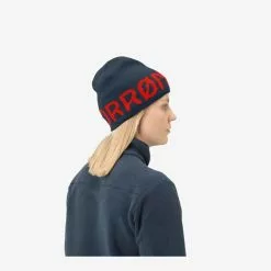 Norrøna Norröna /29 Logo Beanie -pyöräkauppa 76062 3 indigonightarednalin