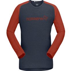 Norrøna Norröna Fjørå Equaliser Lightweight Long Sleeve (m) -pyöräkauppa 76073 1 rooibosteaindigonight
