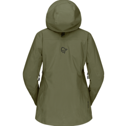 Norrøna Norröna Lofoten Gore-Tex Jacket W's -pyöräkauppa 76084 2 olivenight