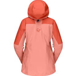 Norrøna Norröna Lofoten Gore-Tex Jacket W's -pyöräkauppa 76084 2 orangealertpeachamber