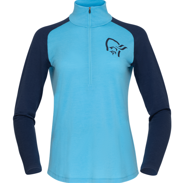 Norröna Norrøna Pureull Zip Neck W's 1 Norröna Norrøna Pureull Zip Neck W's