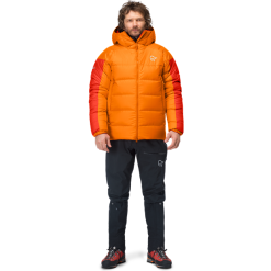 Norrøna Norröna Trollveggen Down850 Jacket (m) -pyöräkauppa 76117 3 orangepopsiclearednalin