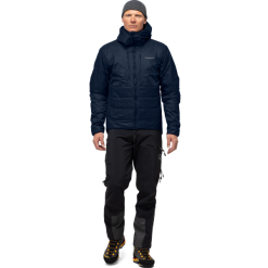 Norrøna Norröna Trollveggen Primaloft100 Zip Hood M's -pyöräkauppa 76120 3 indigonight