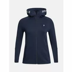 Peak Performance W Rider Mid Zip Hood -pyöräkauppa 76141 1 blueshadow
