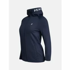 Peak Performance W Rider Mid Zip Hood -pyöräkauppa 76141 2 blueshadow