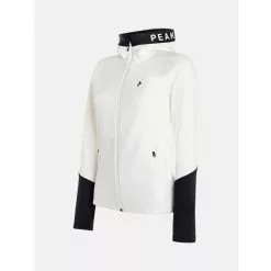 Peak Performance W Rider Mid Zip Hood -pyöräkauppa 76141 2 offwhite