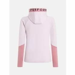 Peak Performance W Rider Mid Zip Hood -pyöräkauppa 76141 3 coldblush