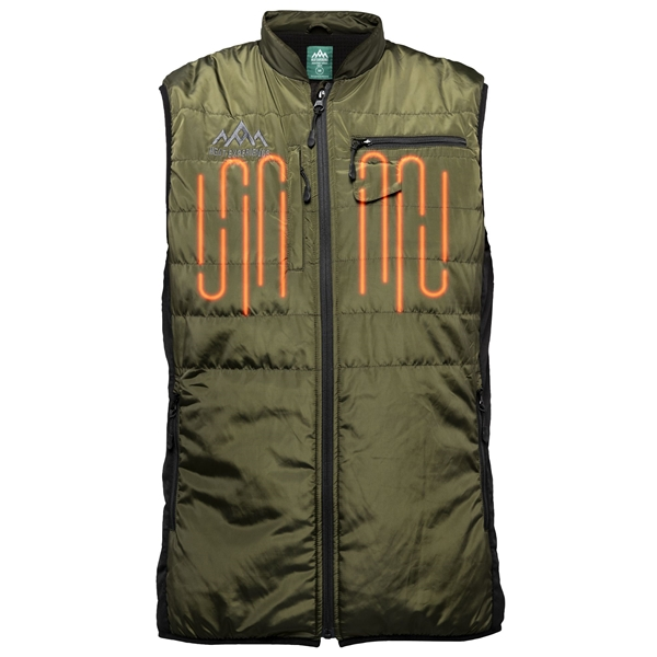 Heat Experience Heated Hunt Vest Mens 3 Heat Experience Heated Hunt Vest Mens - Image 3