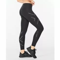 2Xu Light Speed Mid-Rise Comp Tights Women -pyöräkauppa 76330 2 blackblackreflective