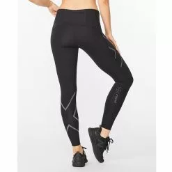 2Xu Light Speed Mid-Rise Comp Tights Women -pyöräkauppa 76330 4 blackblackreflective