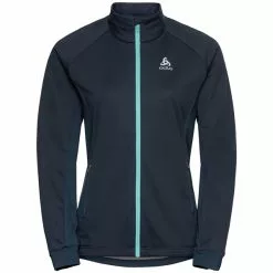 Odlo Brensholmen Jacket Women -pyöräkauppa 76512 1 darksapphirereefwaters