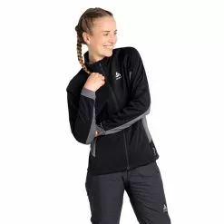Odlo Brensholmen Jacket Women -pyöräkauppa 76512 2 blacknewodlographitegrey