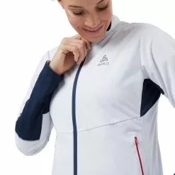 Odlo Langnes Jacket Women 12 Odlo Langnes Jacket Women -pyöräkauppa 76522 6 whitedarksapphire