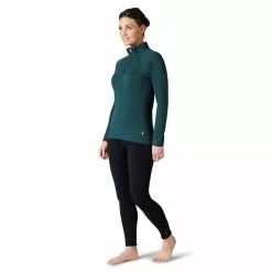 Smartwool W Classic Thermal Merino 1/4 Zip -pyöräkauppa 76586 2 twilightblueheather