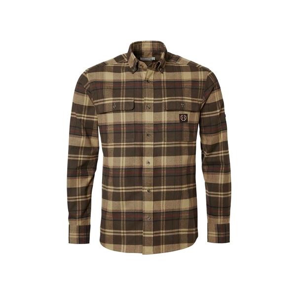 Chevalier Heron Flannel Shirt Men 2 Chevalier Heron Flannel Shirt Men - Image 2