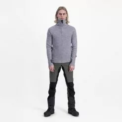 Ulvang Rav Sweater W/Zip -pyöräkauppa 76982 5 greymelange