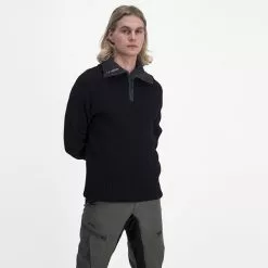 Ulvang Rav Sweater W/Zip -pyöräkauppa 76982 6 blackcharcoalmelange