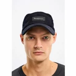Knowledgecotton Apparel 8 Wales Corduroy 5 Panel Cap - Gots/Vegan -pyöräkauppa 76990 4 totaleclipse
