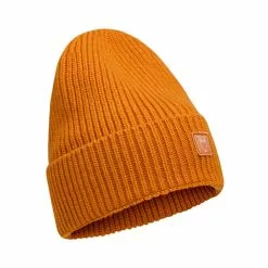 KnowledgeCotton Apparel Organic Wool Rib Beanie - Gots -pyöräkauppa 76999 1 desertsun