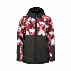 KnowledgeCotton Apparel Outdoor Teddy Mix Jacket - Grs/Vegan -pyöräkauppa 77000 1 blackmulti