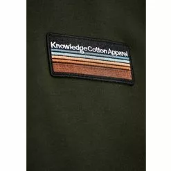 KnowledgeCotton Apparel Oversized Badge Hood Sweat - Gots/Vegan -pyöräkauppa 77004 5 forrestnight