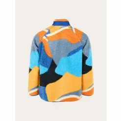 Knowledgecotton Apparel Oversized Raglan Teddy Polyester Zip Sweat 22 Knowledgecotton Apparel Oversized Raglan Teddy Polyester Zip Sweat -pyöräkauppa 77007 2 orangemulti