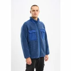 Knowledgecotton Apparel Oversized Raglan Teddy Polyester Zip Sweat 18 Knowledgecotton Apparel Oversized Raglan Teddy Polyester Zip Sweat -pyöräkauppa 77007 4 limoges