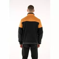 Knowledgecotton Apparel Polar Fleece Oversized Zip Sweat - Grs/Vegan -pyöräkauppa 77008 2 blackjet