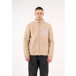 KnowledgeCotton Apparel Teddy Fleece Zip Sweat - Grs/Vegan 13 KnowledgeCotton Apparel Teddy Fleece Zip Sweat - Grs/Vegan -pyöräkauppa 77016 3 sand