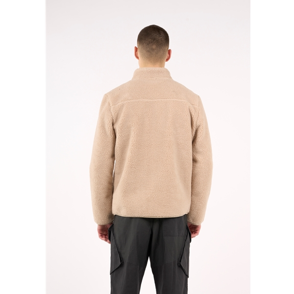 KnowledgeCotton Apparel Teddy Fleece Zip Sweat - Grs/Vegan 7 KnowledgeCotton Apparel Teddy Fleece Zip Sweat - Grs/Vegan - Image 7