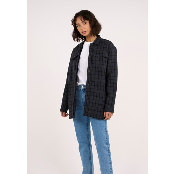 KnowledgeCotton Apparel Teddy Lining Overshirt - Ocs/Vegan 4 KnowledgeCotton Apparel Teddy Lining Overshirt - Ocs/Vegan - Image 4