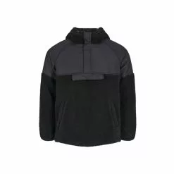 KnowledgeCotton Apparel Teddy Oversized Anorak - Grs/Vegan