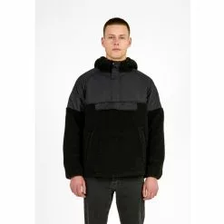 KnowledgeCotton Apparel Teddy Oversized Anorak - Grs/Vegan 8 KnowledgeCotton Apparel Teddy Oversized Anorak - Grs/Vegan -pyöräkauppa 77020 3 blackjet