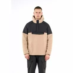 KnowledgeCotton Apparel Teddy Oversized Anorak - Grs/Vegan 11 KnowledgeCotton Apparel Teddy Oversized Anorak - Grs/Vegan -pyöräkauppa 77020 3 blacksand