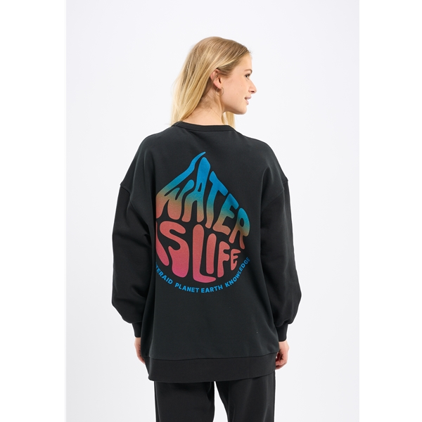 Knowledgecotton Apparel Wateraid Oversize Crew Neck Sweat - Gots/Vegan 4 Knowledgecotton Apparel Wateraid Oversize Crew Neck Sweat - Gots/Vegan - Image 4