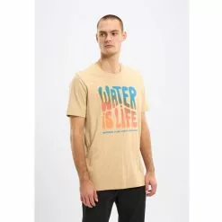 Knowledgecotton Apparel Wateraid Water Is Life Regular T-Shirt -pyöräkauppa 77024 6 safari