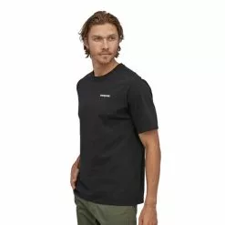 Patagonia M's P-6 Logo Responsibili-Tee -pyöräkauppa 77640 2 black
