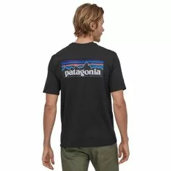 Patagonia M's P-6 Logo Responsibili-Tee -pyöräkauppa 77640 4 black