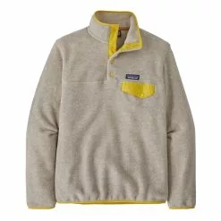 Patagonia W's LW Synch Snap-T P/O -pyöräkauppa 77670 1 oatmealheatherwshineyellow