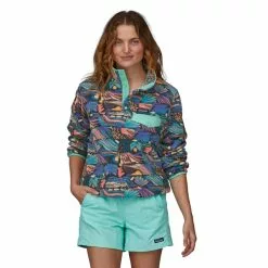 Patagonia W's LW Synch Snap-T P/O -pyöräkauppa 77670 2 joypitchblue