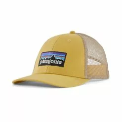 Patagonia P-6 Logo Lopro Trucker Hat -pyöräkauppa 77671 1 surfboardyellow