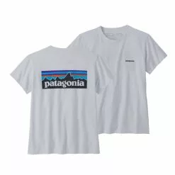 Patagonia W's P-6 Logo Responsibili-Tee -pyöräkauppa 77677 1 white