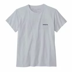 Patagonia W's P-6 Logo Responsibili-Tee -pyöräkauppa 77677 3 white