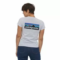 Patagonia W's P-6 Logo Responsibili-Tee -pyöräkauppa 77677 5 white