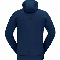 Norrøna Norröna Falketind Warmwool2 Stretch Zip Hood M's -pyöräkauppa 78032 2 indigonight